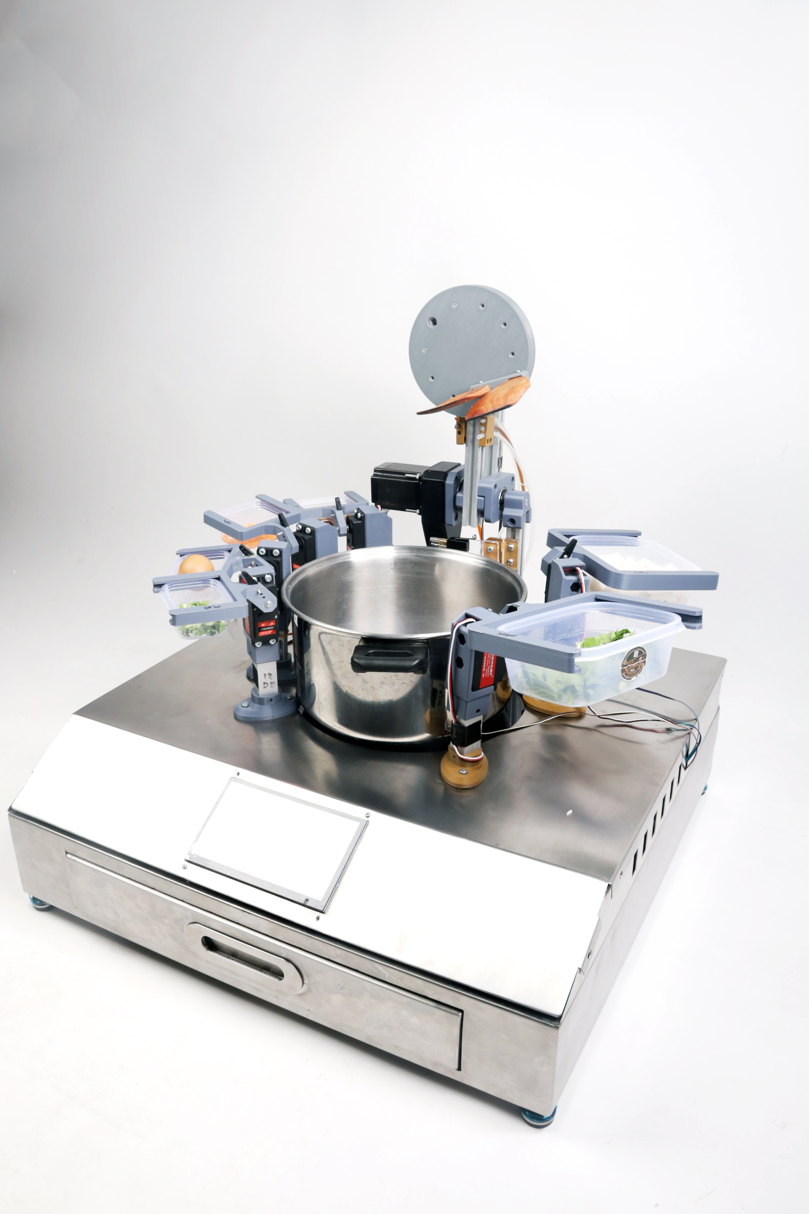 Mietoma (Machine for Intelligent and Efficient Totally-Operated Meal Automation)