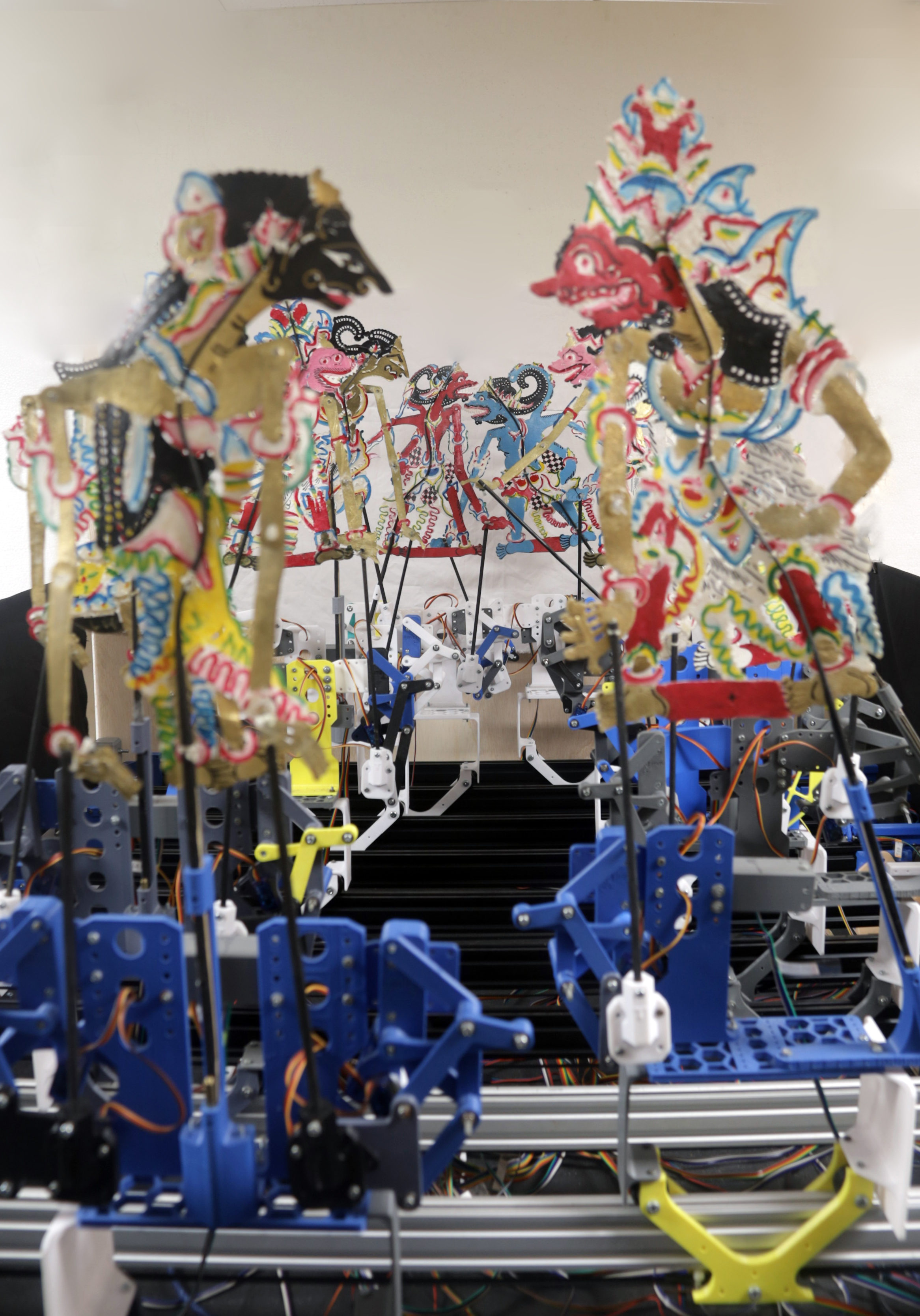 MAYA (Automated Leather Wayang Player)